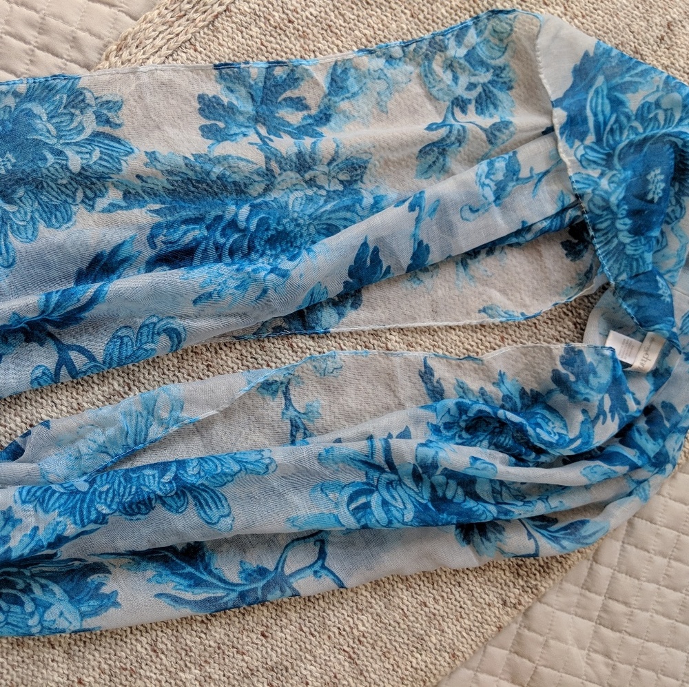 Floral scarf
